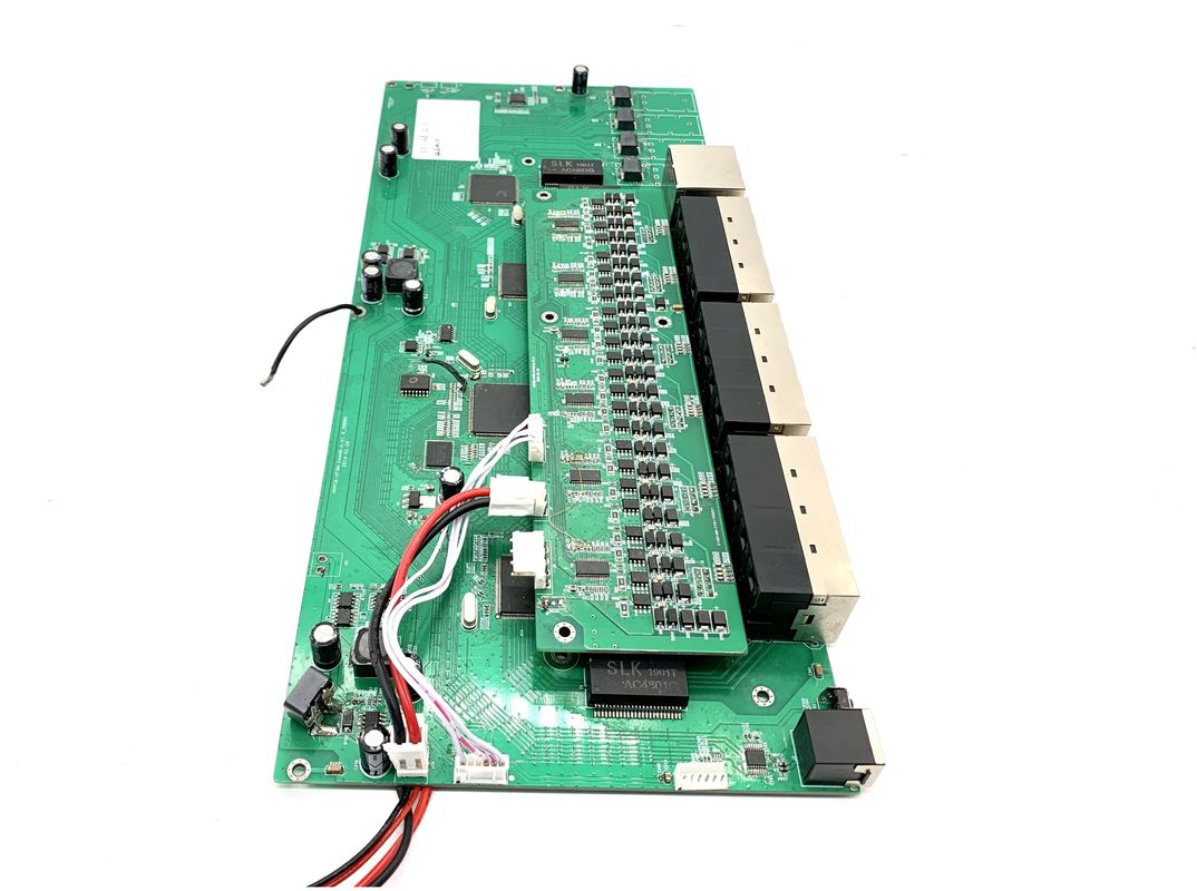 Einzelner Hafen-industrielle gehandhabte Ethernet-Schalter 24+4 des Chip-28 SFP-Basis-t